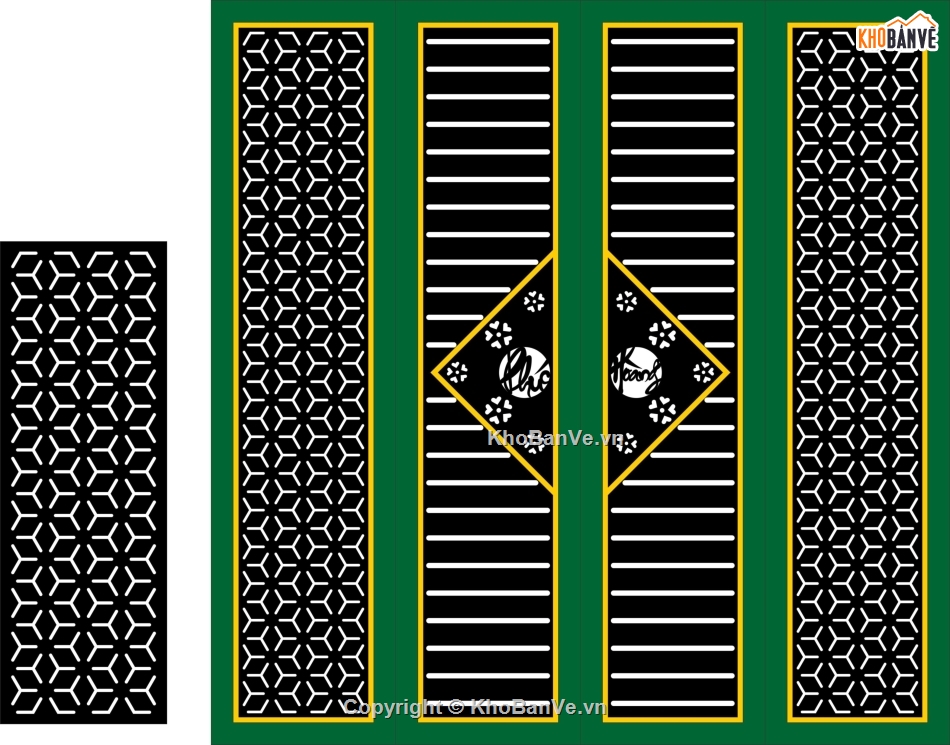 Cổng 4 cánh file dxf,File Cổng 4 cánh dxf,Cổng CNC 4 cánh,Cổng 4 cánh autocad